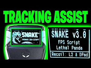 BEST Cronus Zen Script Settings TRACKING Aim Assist + Laser Accuracy (Snake v3)