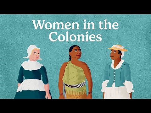 Women in the Colonies | Early US History for Kids