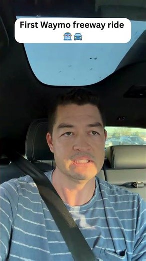 1 of ∞ Waymo freeway rides 🚀 Stay tuned for the full video! 🎥😄