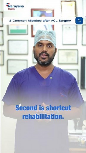 ACL Surgery Mistakes to Avoid | Dr. Hemant Bansal | Narayana Health