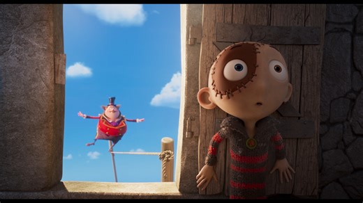 ScreenRant presents an exclusive clip from the adorably spooky #StitchHead, starring Asa Butterfield as the "hideous" creation, alongside Joel Fry, Alison Steadman, and Rob Brydon. Stitch Head arrives in theaters on October 29! | Screen Rant