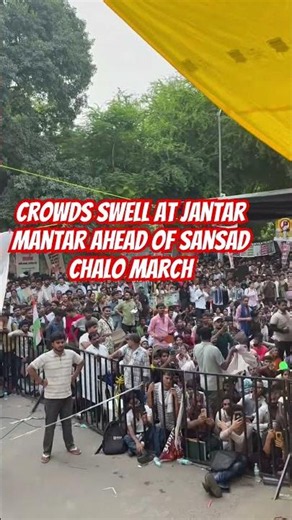 'Cockroaches' are Back says CJP as Jantar Mantar swells with numbers #sonamwangchuk #viral #bjp
