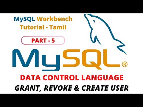 MySQL Tutorial Part - 5 | Data Control Language (DCL) | Grant, Revoke and Create User |