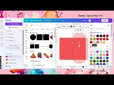 💌 DIY Ampao PR Money Envelope Tutorial | Canva Edition 🎨