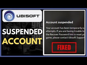 How To Fix Ubisoft Account Suspended | Easy Fix (2025)