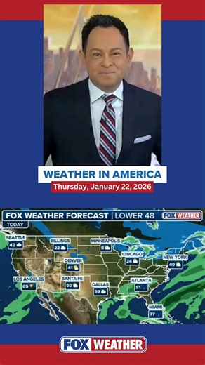 WEATHER IN AMERICA 🇺🇸🌦️: Rain in the Southeast and Southern California with some snow showers in the Plains, while cold weather sweeps into the South. FOX Weather Meteorologist Craig Herrera has you covered with today's forecast along with this weekend's winter storm movements: | FOX Weather