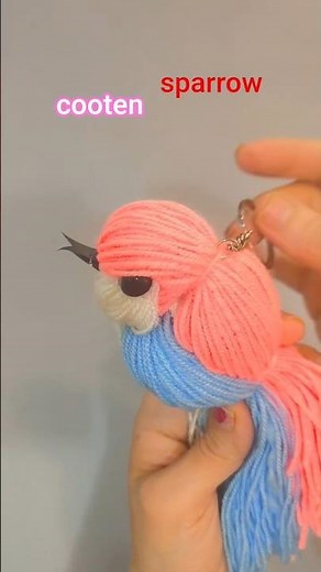 Cotton sparrow....#handmade #diy#viral #homedecor #arthome