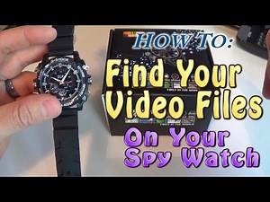 How To: Find Your Videos on Your Spy Watch Using a Windows PC
