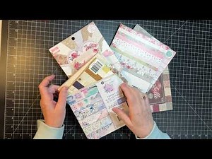 Craft with Me! - 6 x 6 Scrapbook Paper Ideas!