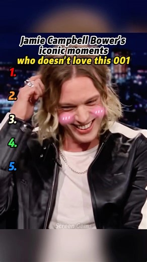 Jamie Campbell Bower's iconic moments—who doesn't love this 001?#JamieCampbellBower#StrangerThings