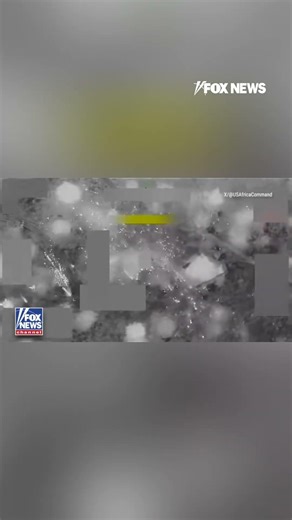 AFRICOM releases video of airstrike that killed top ISIS leader #shorts #foxnews #news #fox