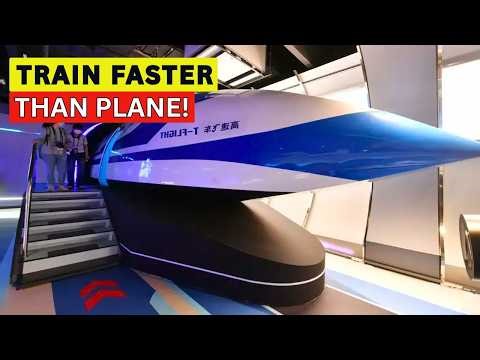 China's 600 MPH Floating Train Is Faster Than a Plane — And It's Already Breaking Records