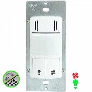 How many minutes are long enough to run the fan to prevent mold from growing in your bathroom and laundry room, 10 minutes or 30 minutes? Enerlites Humidity Sensor Switch will tell you! The fan will be turned ON when moisture is detected, and turns OFF automatically when moisture drops down to the level you set! | TOPGREENER