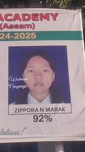 All India Secondary School Education (AISSE) 2024-25 results. St. Peter National Academy Bakrakhuti Assam | Waisman N Sangma