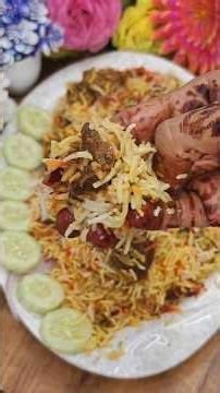 Mutton Dum Biryani Recipe l Mutton Biryani Recipe 😋 #mutton #muttonrecipe #muttonbiryani #shorts