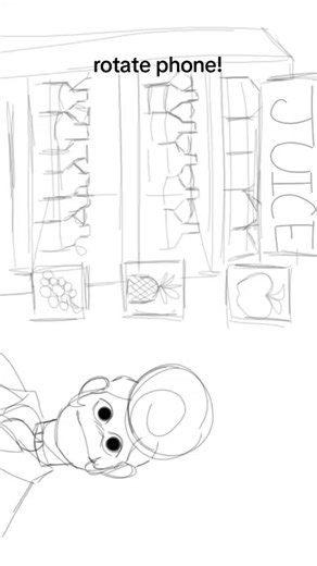 wally makes a grab for the apple juice 🥤 #welcomehomeanimatic #howdypillar #welcomehomearg #welcomehome #wallydarling