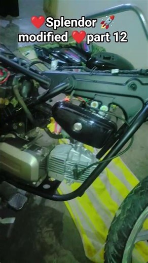 🚀Puri modified Splendor old bike modified ❤️ Puri bike restore splendor #modificition #splendor