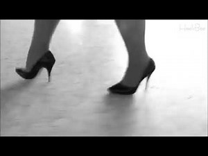 walking down hallway in high heels sound effect number four