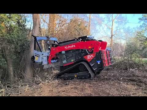 Customer in Action - MS972 Heavy Duty Fixed Tooth Mulcher for Skidsteer