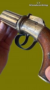 12K views · 193 reactions | Antique Pepperbox Pstl #fb #reels #metal #mechanism GS Woodworking | GS Woodworking | Facebook