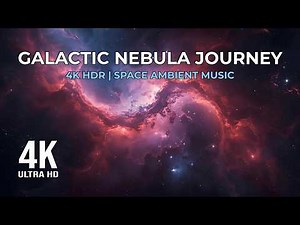A Real-Time Journey Through a Galactic Nebula | 4K HDR Deep Space Visuals