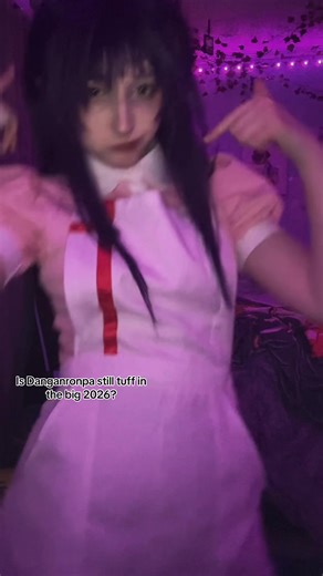 [MIKAN💊] UHH SORRY FOR NOT POSTING AS OFTEN, but more importantly I’m running out of good drafts 🫩 #cosplay #danganronpacosplay #danganronpa2goodbyedespair #mikancosplay #mikan Guys let’s ignore how I look goofy af 🫩 this is a draft ofc 🥹❤️