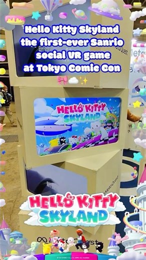 Hello Kitty Skyland at Tokyo Comic Con | Early Access Arrives December 22