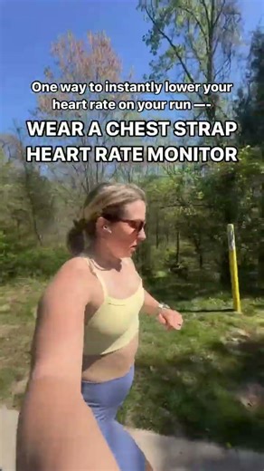 🫀TRY THIS ONE HACK TO INSTANTLY LOWER YOUR HEART RATE WHILE RUNNING — WEAR A CHEST STRAP / HEART