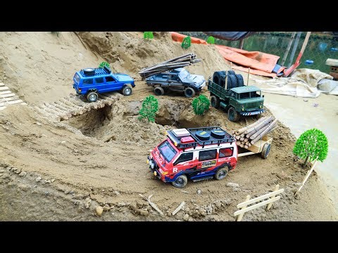 Mini RC Vehicles Deliver Goods on Dangerous Mountain Roads | Extreme RC Challenge