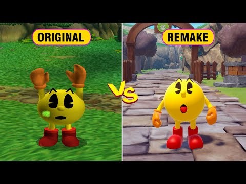PAC-MAN WORLD 2 Re-PAC vs ORIGINAL | Graphics & Gameplay Comparison