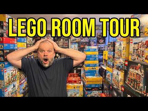 We Built All of This!? LEGO ROOM TOUR