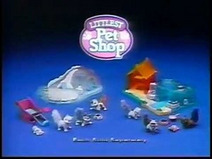Littlest Pet Shop Sparkling Pond Kitties & Puppies Ad (1995)