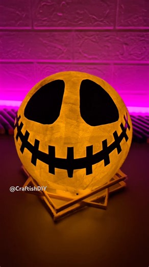 I Tried the Viral Balloon Lamp Hack… WOW 😱🎃 #halloween #crafts #diy #homedecor