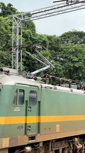 3.6K views · 62 reactions | Modefiye Pantograph Use Wag-9 Engine Furious Cross #shorts #viral | Rail World By Roshan | Facebook