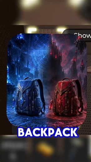 Red Backpack or Blue Backpack… Choose Your Power 🎒🔥💸