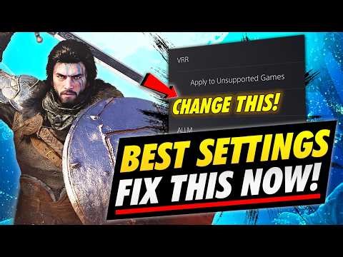 Crimson Desert Best Settings for PS5 - Boost FPS & 4K Resolution Fix