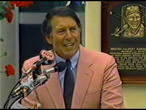 Brooks Robinson 1983 Hall of Fame Speech