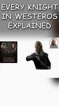 DAEMON TARGARYEN - Every Knight Explained #houseofthedragon #gameofthrones #targaryen