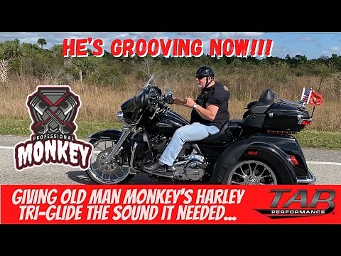 The best sounding Harley Slip-Ons if you want LOUD: Tab Performance 4" Bam Sticks w/ Zombie Baffles