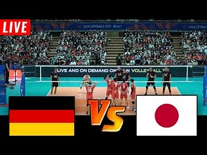 🔴 日本 vs ドイツ バレーボール ライブ | オリンピック試合