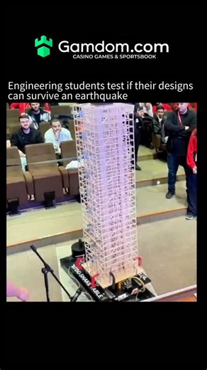TechNovaVerse on Instagram: "Follow @tech.novaverse for daily content To understand earthquakes, engineering students recreate them. In these tests, student-built structures are placed on shake tables to see how well their designs handle sudden, violent ground motion. The goal isn’t just to make something stand, but to observe how forces travel through a structure, where failures begin, and how smarter design can absorb or redirect energy during a quake. This kind of testing bridges theory and r
