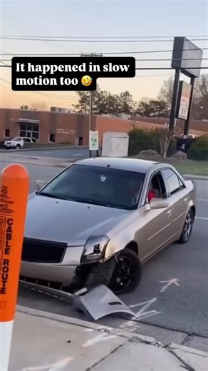 Modern Day Hot Rods on Instagram: "Slow motion 🤣 #burnout #carcrash"