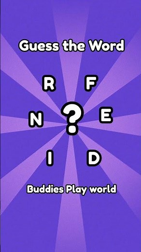 Word Game Challenge | Unscramble the letters to find the word #brainteaser #wordpuzzle
