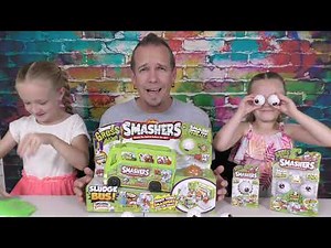 Opening Smashers Sludge Bus Gross Series 2 With the Girls!!!