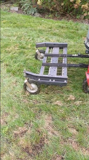 Lawn Dethatching with a Jrco rake #dirtandstonelandscaping #grass