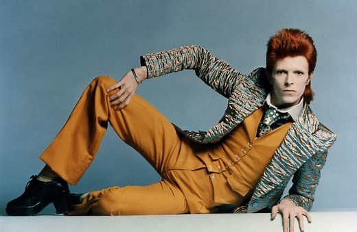 What was David Bowie’s first number one song?