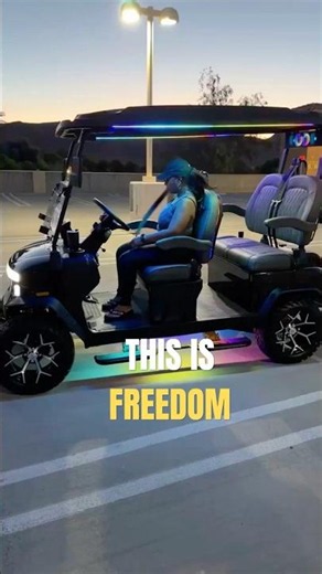 They Say Golf Carts Mean You're Slowing Down. We Couldn't Disagree More.