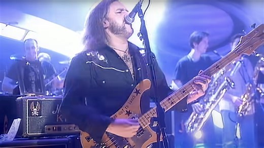 Watch a unique version of Motörhead classic Ace Of Spades, and a killer take on Little Richard's Good Golly Miss Molly, as Lemmy fronts Jools Holland's big band R'n'B Orchestra on British TV in 1995