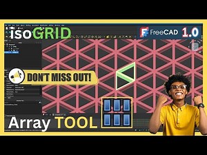 ✅How to Create an Isogrid Structure in FreeCAD 1.0