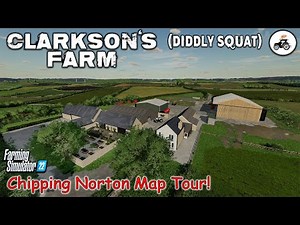 CLARKSON’S FARM (DIDDLY SQUAT)!! “CHIPPING NORTON” FS22 MAP TOUR! | NEW MOD MAP! (Review) PS5.